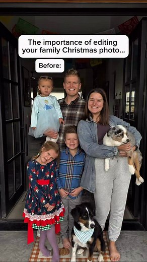 66K views · 1.1K reactions | Just the right amount #merrychristmas #editingtips #proeditor #photographer #professionaleditor | The Dashleys | Facebook