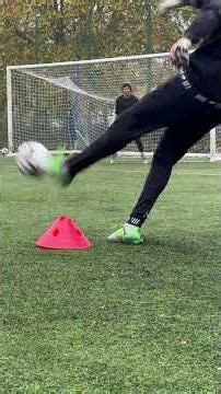 Intense Soccer Goalkeeper Training Session