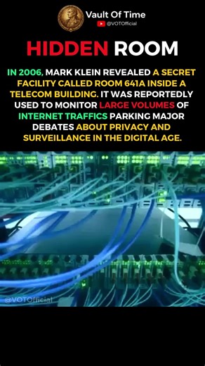 A Secret Room Was Watching the Internet #shorts #history #tech #hiddenhistory #darkhistory