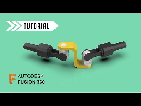How to design a Angular Transmitter Mechanism in Autodesk Fusion 360 | Tutorial for beginners