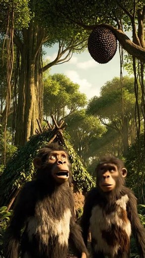 Homo Habilis Discover Honey for the First Time | Early Human Survival Story