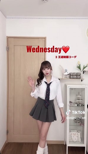 1週間の夏制服アレンジコーデ紹介