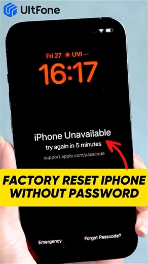 How to EASILY Factory Reset iPhone 13/13 Pro without Password! #shorts