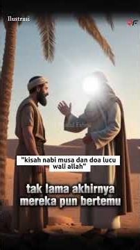 "kisah nabi musa dan doa lucu wali allah"