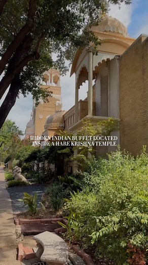 Dallas Hidden Gems on Instagram: "📍 Kalachandji’s (East Dallas) We found one of the coolest vegetarian Indian Buffets located in the heart of Dallas! Kalachandji’s, located in the Radha Kalachandji Temple, has been serving its vegetarian friendly buffet for over 40 years! Experience the food’s delicious flavors within the temple’s beautiful courtyard (no spiritual requirement needed). Lunch Buffet ($14.95) Dinner Buffet ($17.95) • • • • Dallas Hidden Gem / DFW / Texas / TX / Vegan / DTX / Foodi