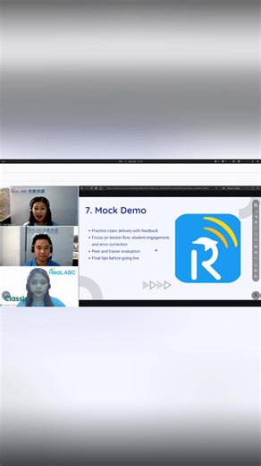 Behind the scenes of our ReaL ABC teacher onboarding!We guide, we train, we support. Because great teaching starts with great preparation. Proud to help our teachers build confidence and level up their skills! #ReaLABCPhilippines #GlobalTeachers #realabcfamily #realabcpampanga | ReaL ABC Pampanga by Mina&CJ