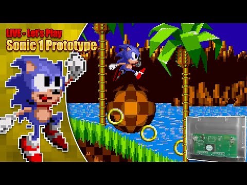 Let's Play the Sonic 1 Prototype & Sonic 3 Prototype - LIVE - Saturday 16th Jan 7pm GMT
