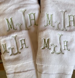 Personalized Embroidered Bath Towel: Plush Bath Towel Only. - Etsy