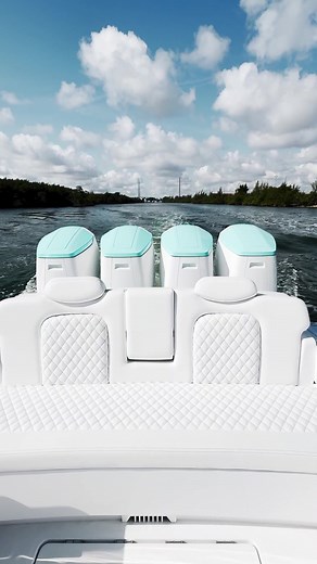 ⚡ The only thing better than one HCB is . . . two! 😅 #HCBYachts #CenterConsole