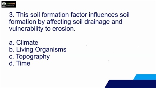 LEA 2025 Review! Soil Science | Factors of Soil Formation | AgriTalks Review Center