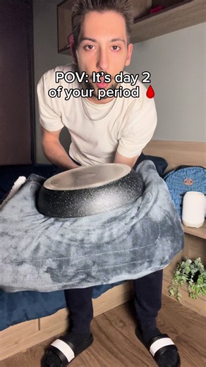 The best robe for periods 😮‍💨🩸 #cozy #heatedblanket #giftsforher #Period #winter