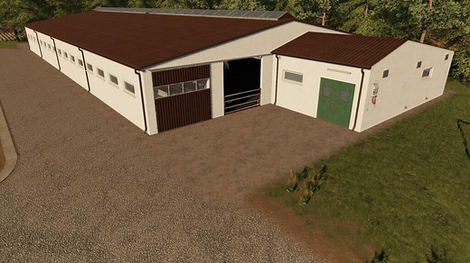 MODERN COW BARN V1.0 - FS19 mod - FS19.net
