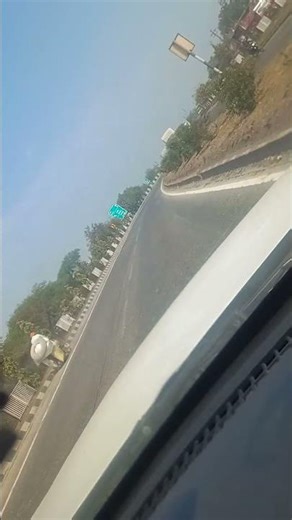 Beautiful road side view while traveling by car 🚗✨ Peaceful drive with mountains, nature and open