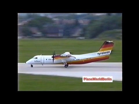 1996: Tyrolean Airways am Flughafen Klagenfurt