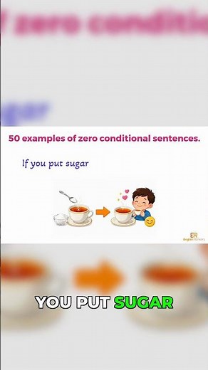 Zero Conditional Made Simple - Real Life Examples #EnglishForBeginners #YouTubeShorts