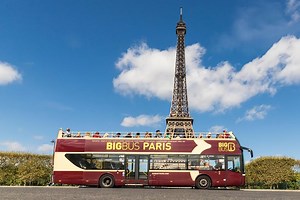 Paris Big Bus Hop-On Hop-Off Tour with Optional River Cruise