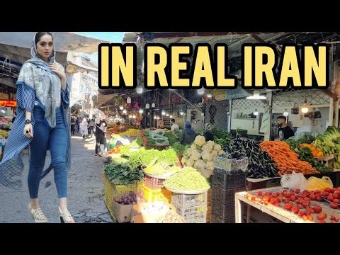 Walking in Iran: join me in the most attractive market of Chalus