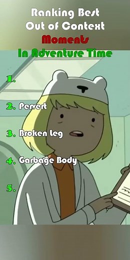 Ranking ADVENTURE TIME MOMENTS #1 #adventuretime #cartoon #ranked #ranking #outofcontext #clips
