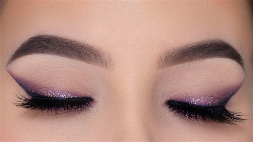 Easy-to-Follow Glitter Foxy Inspired Eye Makeup Guide