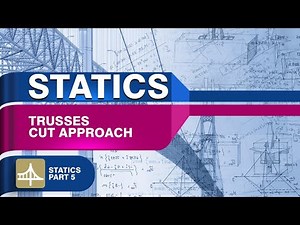 Solving Truss Problems | Cut Approach | Engineering Statics | Tutorial 5
