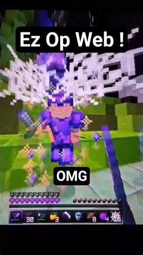 Op Web! #minecraft #minecraftshorts #minecraftpe #minecraftpvp #fyp #ytshorts #viral