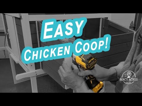 Menards Chicken Coop Kit Build - Backyard Chickens Made Easy