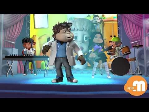 Five Little Monkeys Jumping on the Bed Nursery Rhyme - Cartoon Animation Rhymes Songs for Children