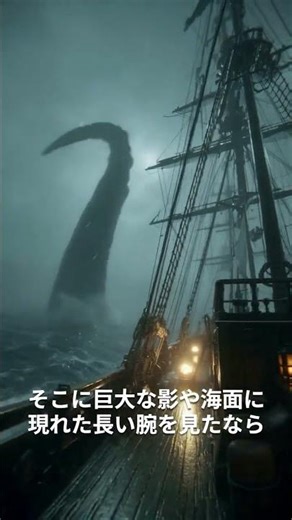 "Did the Kraken really sink the ship?" #Kraken #DeepSea #UMA #SeaMonster