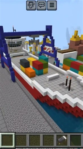 Minecraft Modern Ship & Luxury House Build 🛳️🏠 | Survival& Glass House Build | 2025 Design