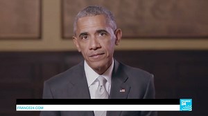 "En Marche! Vive La France!" Former US President Barack #Obama praises Emmanuel Macron | FRANCE 24 English