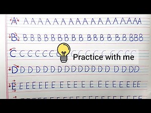 Handwriting A to Z | Write alphabet with me | English Alphabets in My Own Style