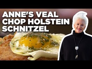 Anne Burrell's Veal Chop Holstein Schnitzel | Secrets of a Restaurant Chef | Food Network
