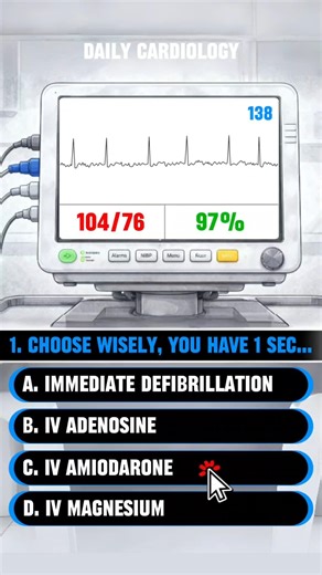 Comment these ECG rhythms and your answers