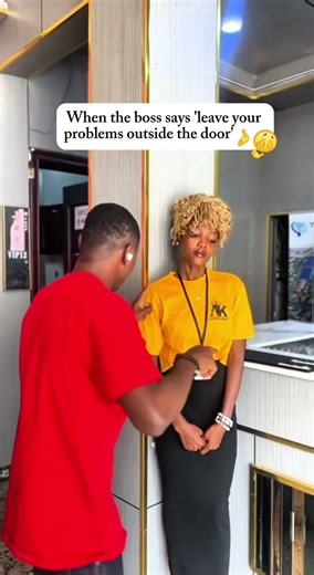 Boss said no problems allowed… mood switched 😃🔥 #funny #boss #work #viral #trending