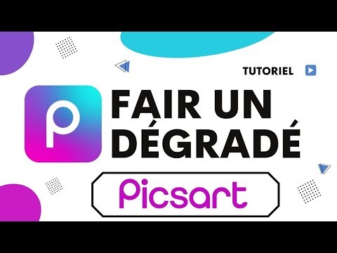 Comment faire un dégradé sur picsart