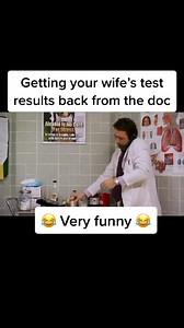 581K views · 6.2K reactions | Getting your wife’s test results back from the doc #foryou #fyp #fy #usa #comedy #lmao #wife #husbandwife #doctor #haha #funny #haha #trending #video | Old School Comedy | Facebook
