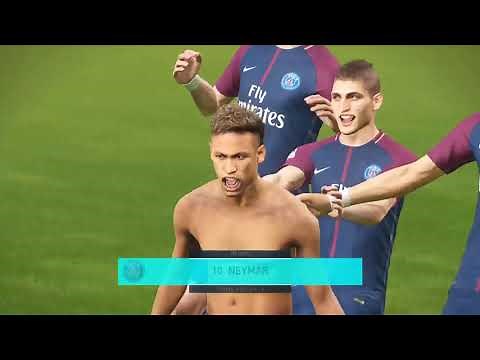 PES 2018 Tutorial - Neymar's Shirtless - Strip off Celebration