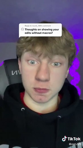 Reply to @round_194 proof I don’t use macros...