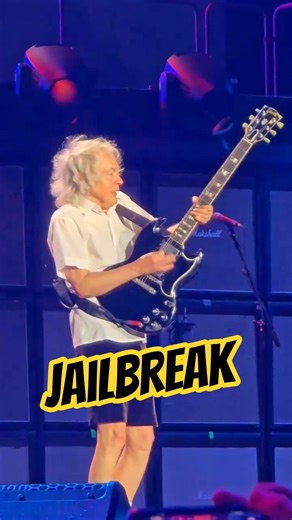 AC/DC turn Jailbreak into pure rock chaos live on stage ⚡🔥 #ACDC #Jailbreak