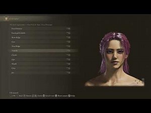 Beautiful Female Elden Ring Character sliders #EldenBling #SoulsSliders