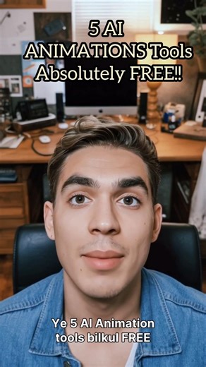 5 AI Animation Tools that are absolutely FREE