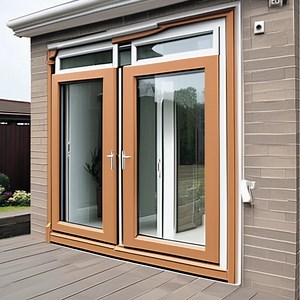 [Hot Item] PVC Door & Window Custom PVC Plastic Vinyl French UPVC Casement Glass Doors