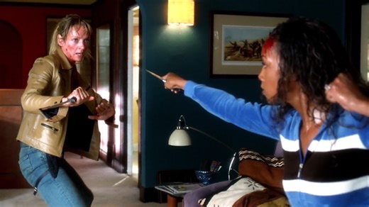 Quentin Tarantino admitted Uma Thurman’s fight scenes were heavily influenced by Michelle Yeoh.When Yeoh later asked why she wasn’t cast, Tarantino replied: “Because nobody would believe Uma Thurman could kick your ass.”
