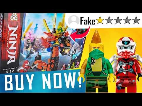 I Bought Cheap FAKE LEGO Ninjago Sets… This Happened