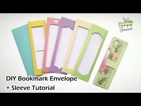 DIY Bookmark Holder Assembly Tutorial | Make the perfect packaging for your bookmarks!