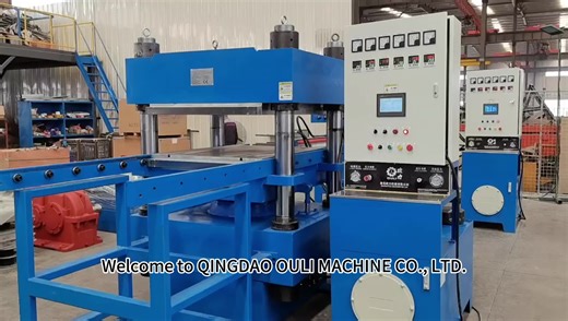 Hydraulic Professional Flat Vulcanizing Hot Press Machine Rubber Vulcanizing Machine