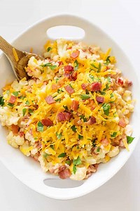 The Cheesiest Keto Cauliflower Mac and Cheese • Low Carb with Jennifer