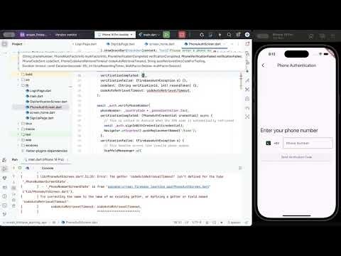 Firebase Lecture 03 Login with Phone Auth
