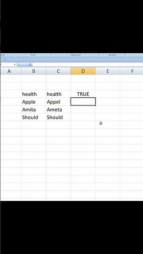 How to use True and False Formula in Ms Excel | #computereducation