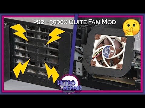 PS2 - 3900x Quite Fan Mod